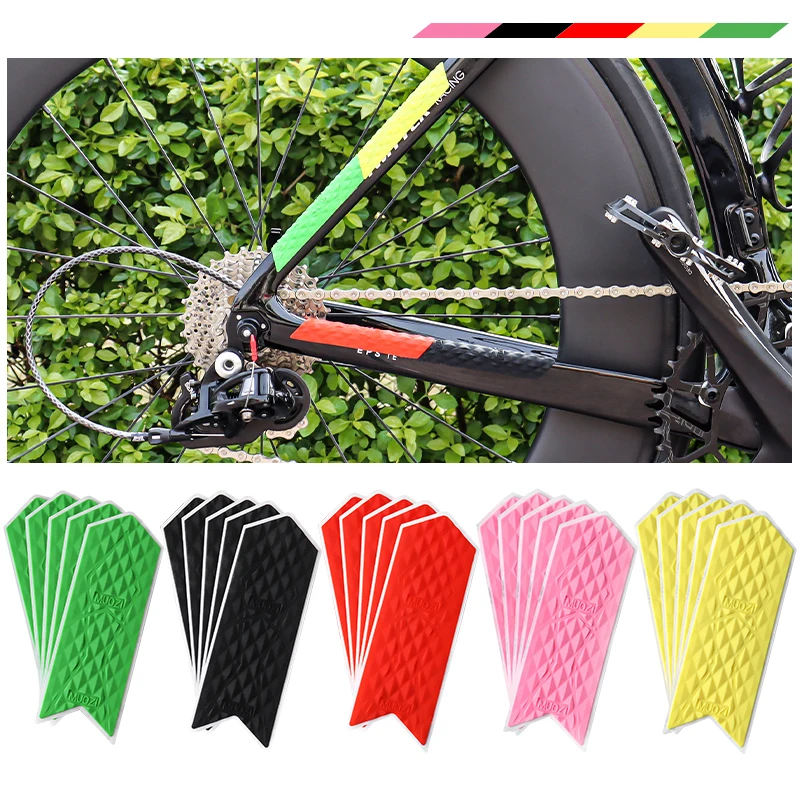 Mountain Bike Frame Protection Sticker Chainstays Protector Chain Guard Tube  Road Bicycle Waterproof Frame Bottom Protective