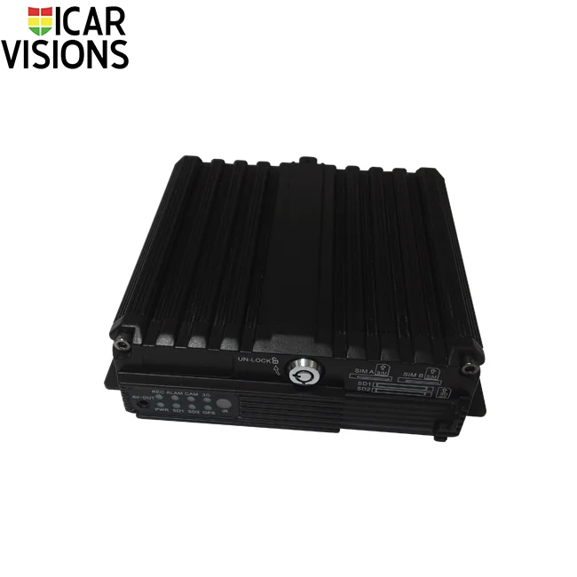 
Icarvisions Manufacturer of Mobile DVR with G-Sensor 128GB/256GB GPS WIFI 4CH 4G 3G HD taxi online fleet management 
