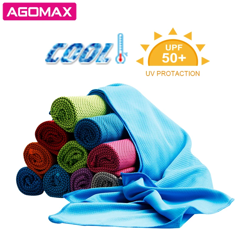 FREE SAMPLE UV protection sports sweat cooling towel magic microfiber ice towel