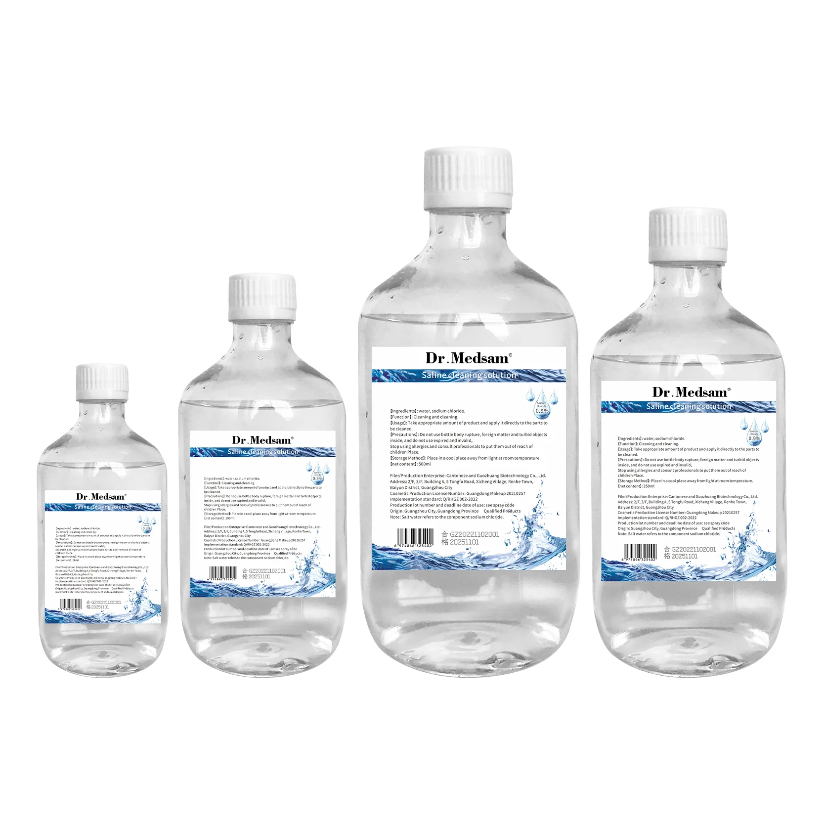 Sterile normal saline 0.9%,clean the wound,tattooed,eyebrows,oral and nasal clean,sea salt water atomizer,rhinitis nasal spray