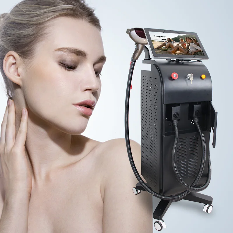 2023 New Design Painless Whole Body Skin Care Hair Removal 808 Nm Permanent Laser Machine Epilator Price