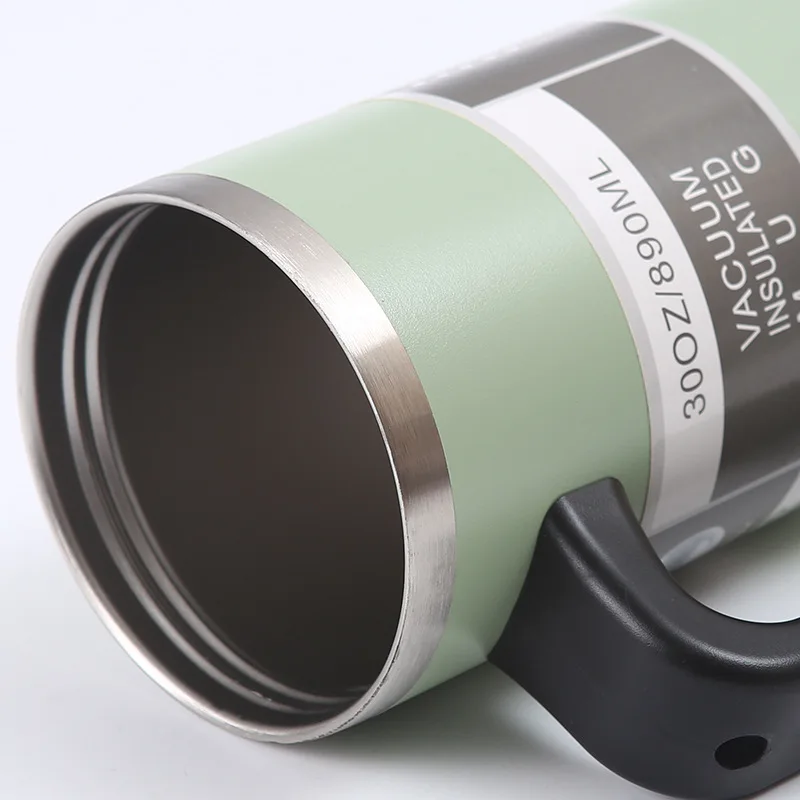 304 stainless steel car 40oz yeticool magnetic slide lid tumblers cup powder coated water bottle cup with lid and straw