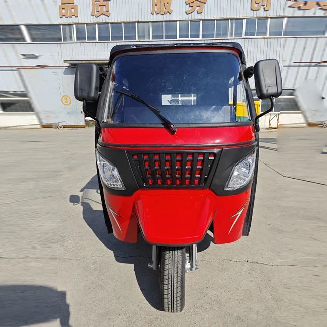 China factory stock three wheeler tuk tuk cab for sale tricycle only 7 days for delivery