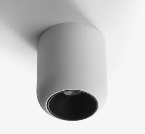 Hanging LED COB spotlight 10w surface mount round downlight 8w 12w 3500k CRI90 led light for home office hotel