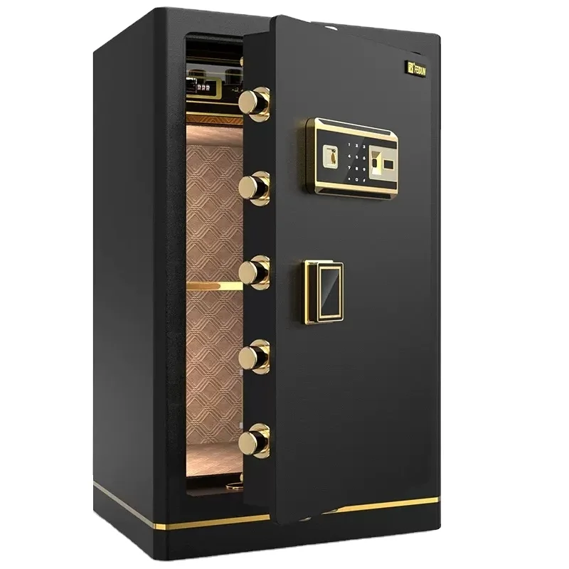 Safe box supplies hotel deposit gun security fingerprint smart book for money locker large deposit mini key vault small safe box
