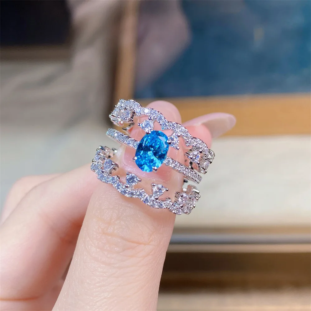 New Fashion S925 Sliver Wedding Party Jewelry Set Heart Snake Butterfly Necklace Earring and Bracelet Jewelry Set for Women