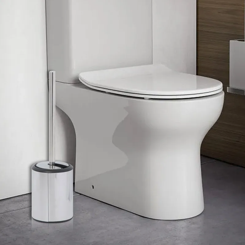 Nordic High Grade XL Bathroom Toilet Cleaning Brush with Durable Long Handle Eco-friendly PP Material White Box 500 Sets Pack