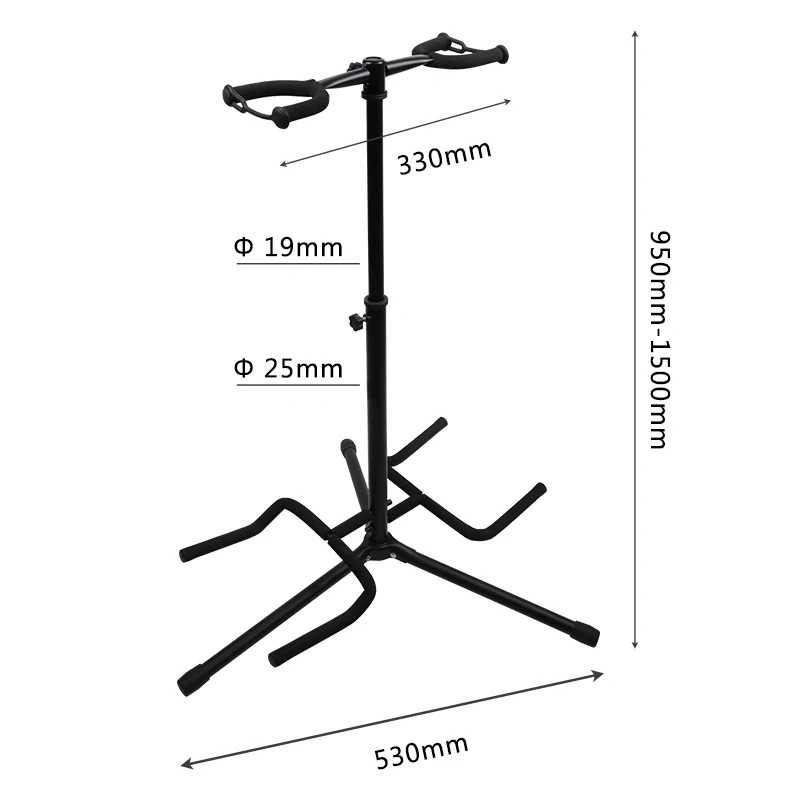 CT-305 China Manufacturers Of Vertical Guitar Stand Folk Classical Electric Bass Instrument Guitar Stand