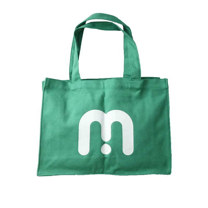 Customized Printing Promotional Handletote Shopping Bag Durable Eco Cotton Environment-Friendly Tote Bag