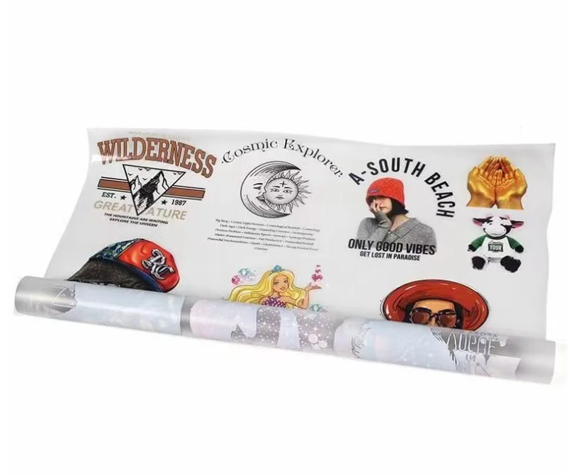 2024 best quality dual head high resolution 50cm 60cm 70cm personalized custom t shirt dtf printer printing machine with shaker