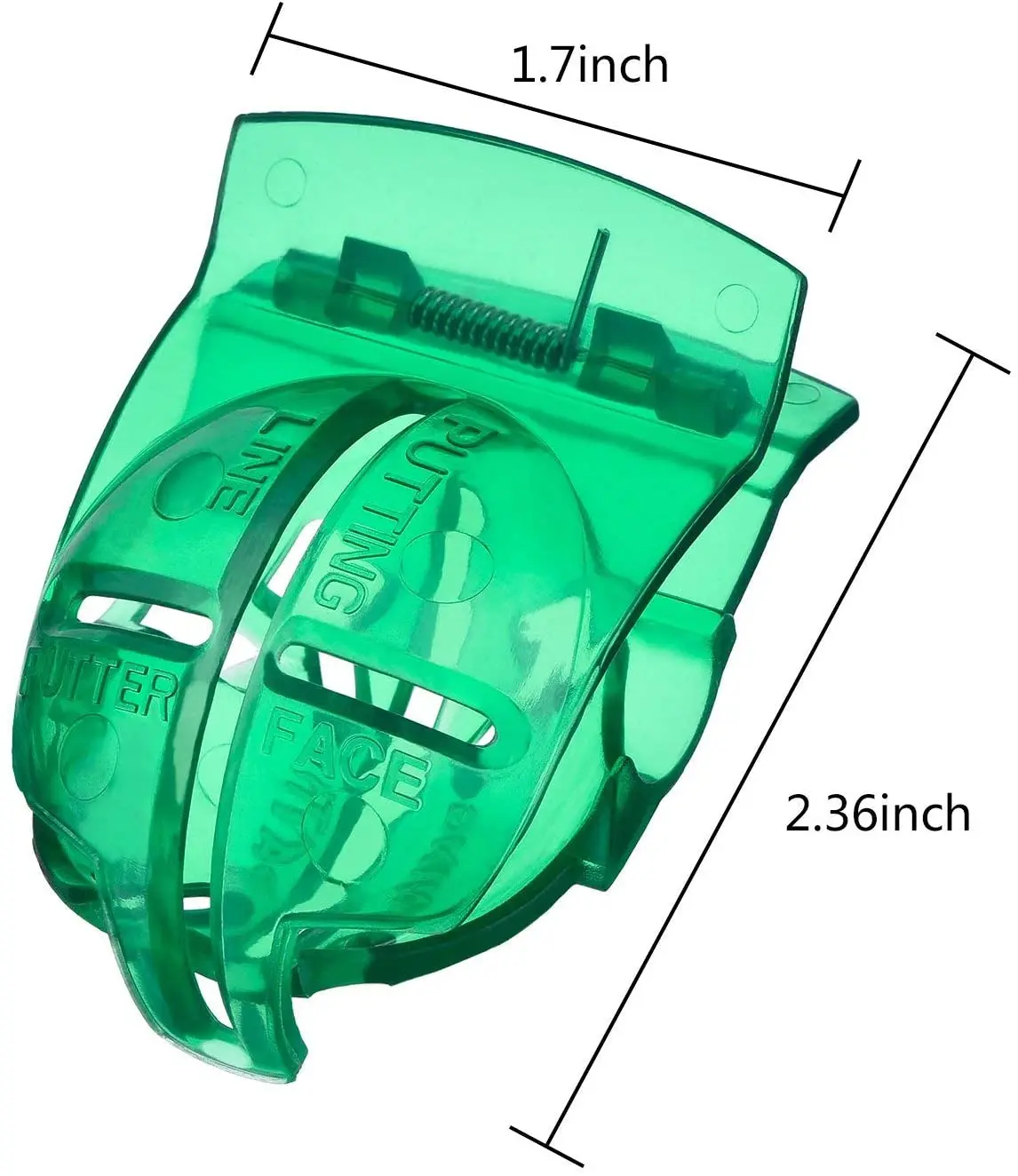 
4 Pack Golf Ball Line Liner Ball Marking Tool Alignment Tool and 4 Pieces Golf Ball Marker Pen Drawing (Green) <span style=