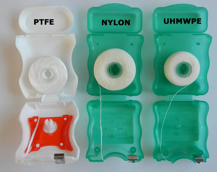 Factory Supply Customized LOGO  20M  Nylon Tooth  Flosser Dental Floss