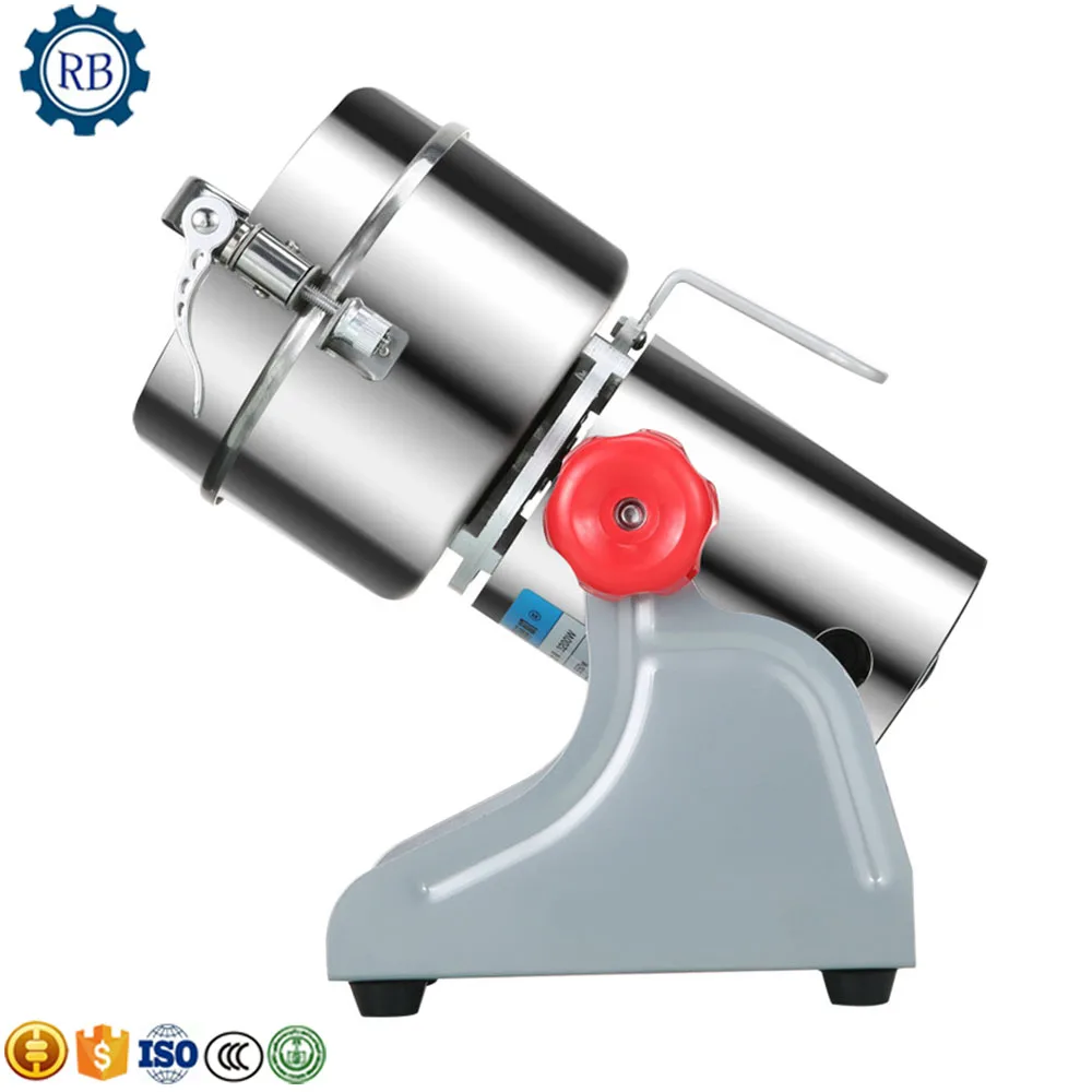 stainless steel swing type powder mill grinder for chilli herbs cereals wheat flour rice powder