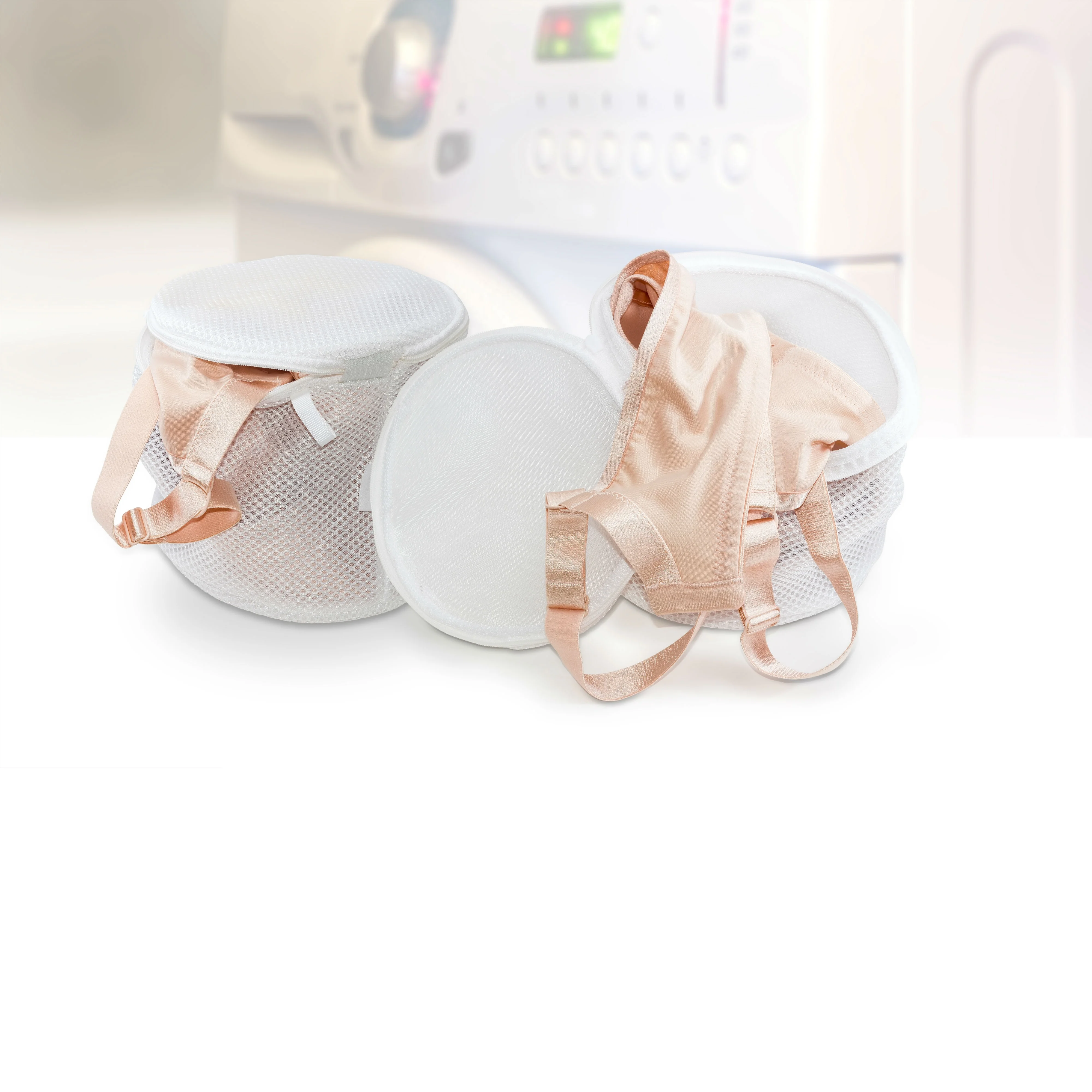 
HW0038 GRS factory supply RPET, PET material customised lingerie wash bag for underwear 