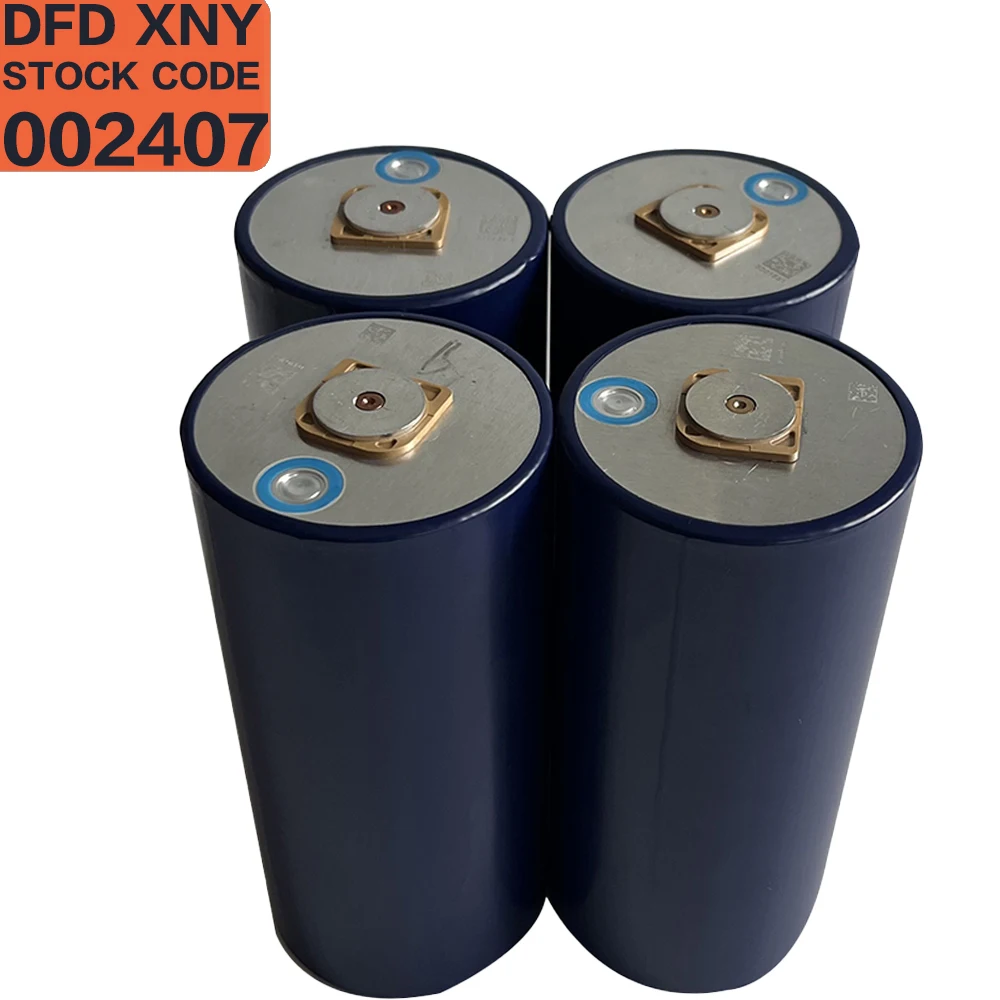 DFD Grade Cylindrical 3.2V Lithium Battery 46.5Ah 50Ah LIFEPO4 Pack 6V Voltage Car Audio Solar Energy System LFP Cell Golf Carts