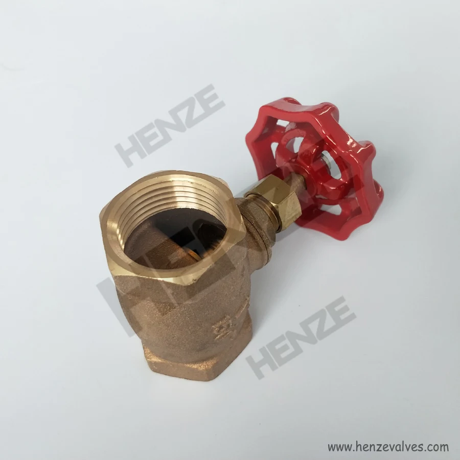 Bronze Threaded Globe Valve NPT Or BSP