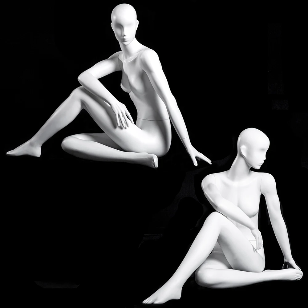 Abstract Yoga Girl Model Yoga Teacher Mannequin nangi girl YOGA 6