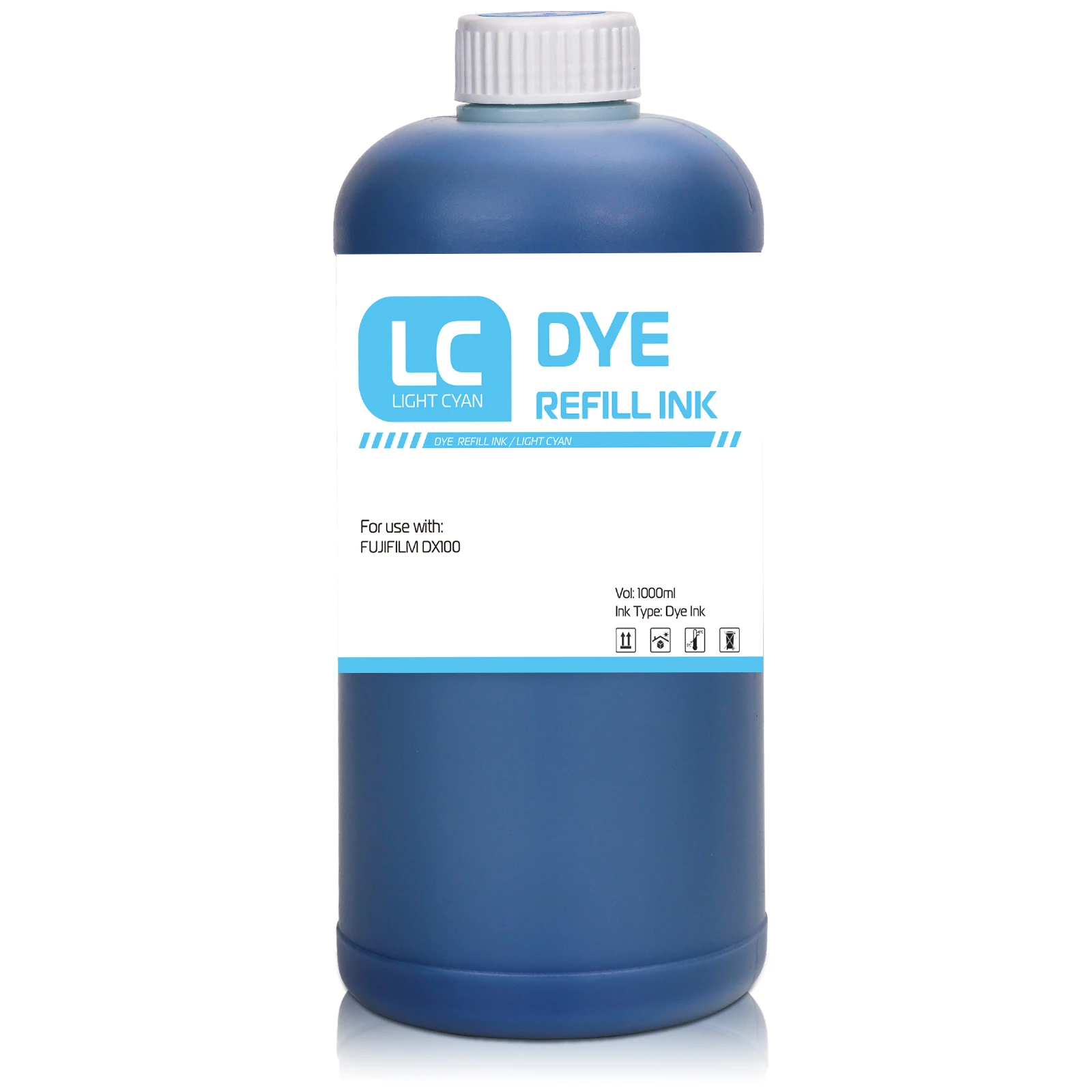 Compatible 1000ML Water Based Anti UV Dye Ink For Fujifilm DX100 Printer