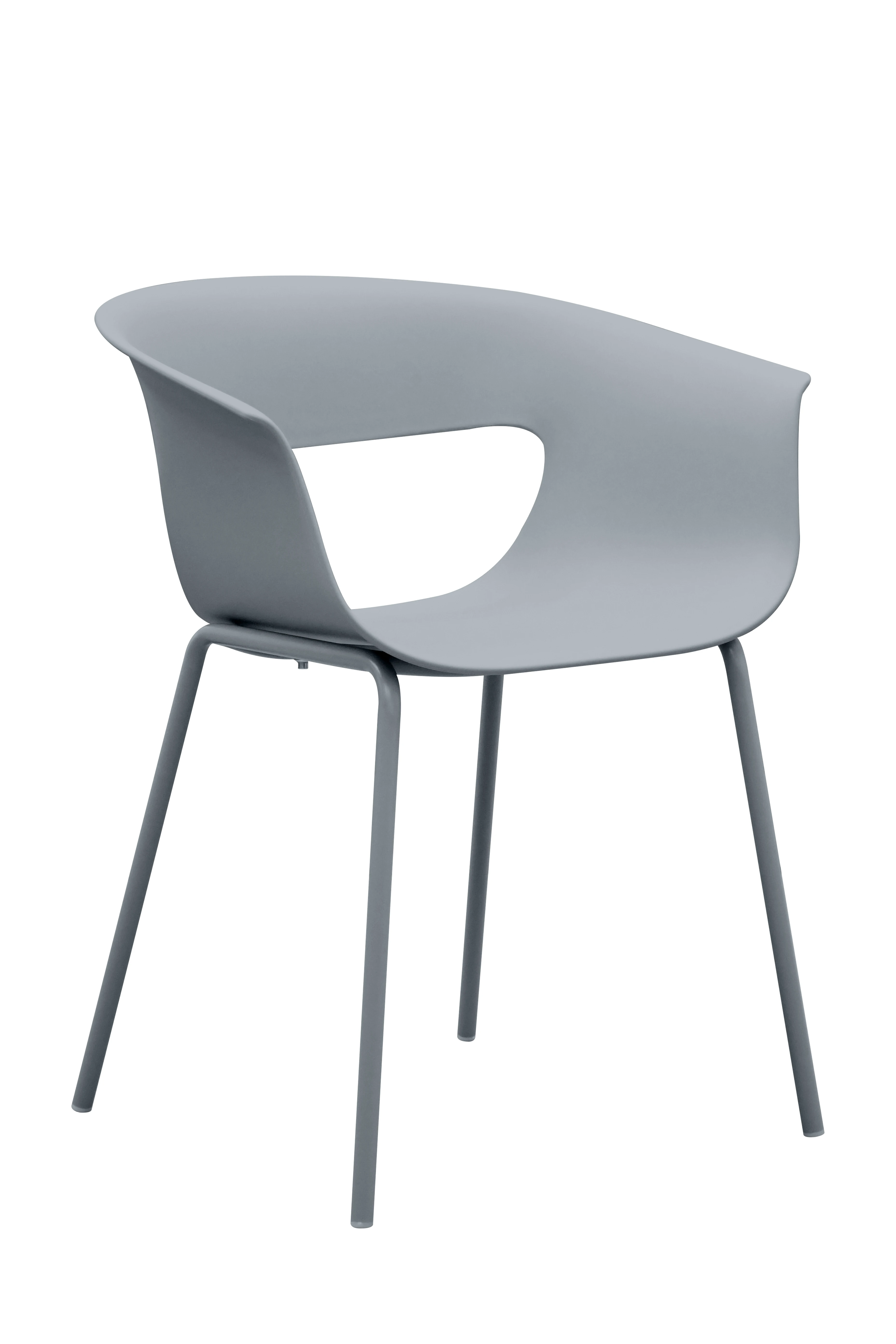 Modern Design  China Factory Plastic Mesh Chair Dining Room PP Seat Plastic Dining chairs