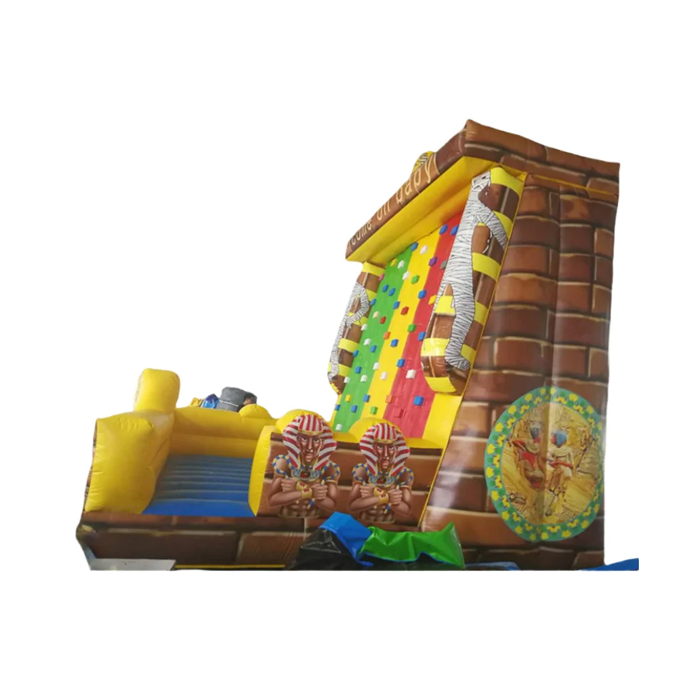 Factory Customized Commercial Kids Inflatable Rock Climbing Wall Climb Mountain For Sport Game inflatable climber bouncy game