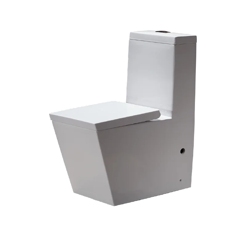 New design durable one piece toilet combination pedestal washbasin bathroom set