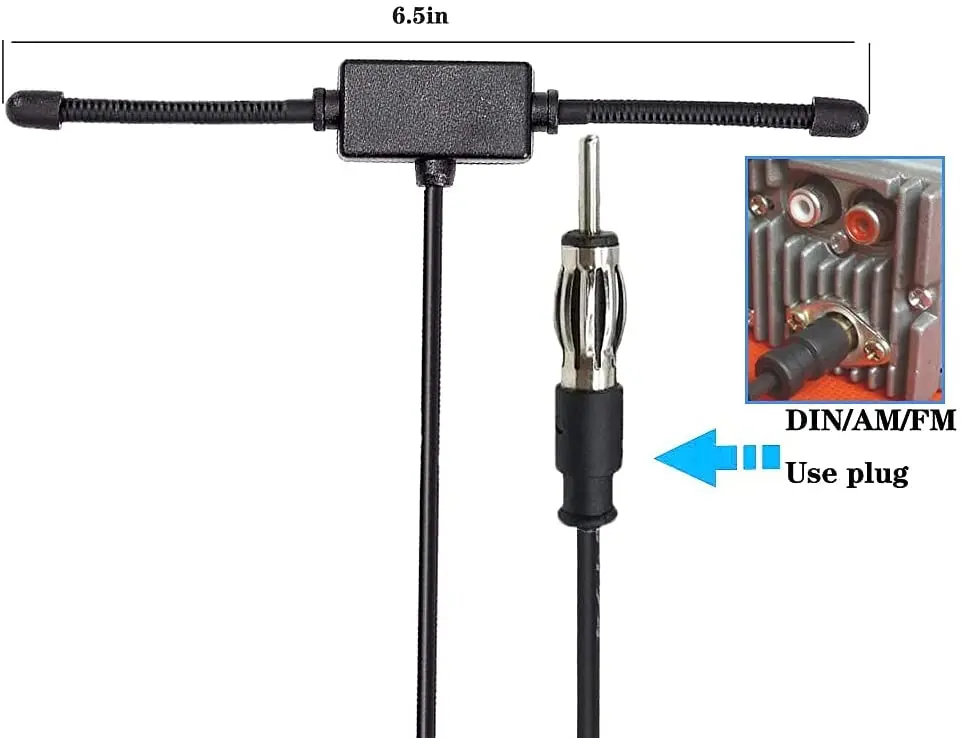 Универсальная стерео автомобильная антенна, AM FM радио, скрытая патч-антенна