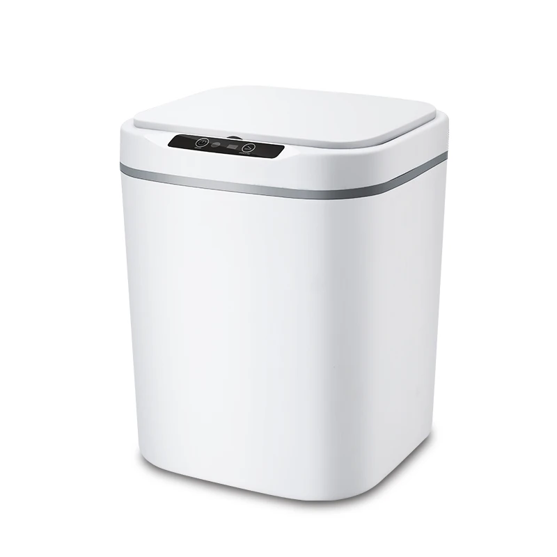 15L indoor  Smart sensor Trash Can with Odor Control System Set of 2 automatic trash can for Kitchen Bedroom Living Room Office