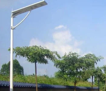 Full-featured integrated 12V dc 40w system all in one led smart street solar light