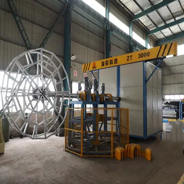 
carousel rotational moulding machine for PVC cones 