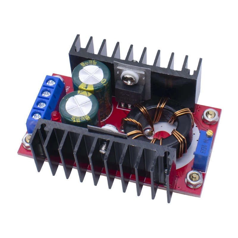 150W DC-DC Boost Converter Step Up Power Supply Module 10-32V To 12-35V 10A Laptop Voltage Charge Board