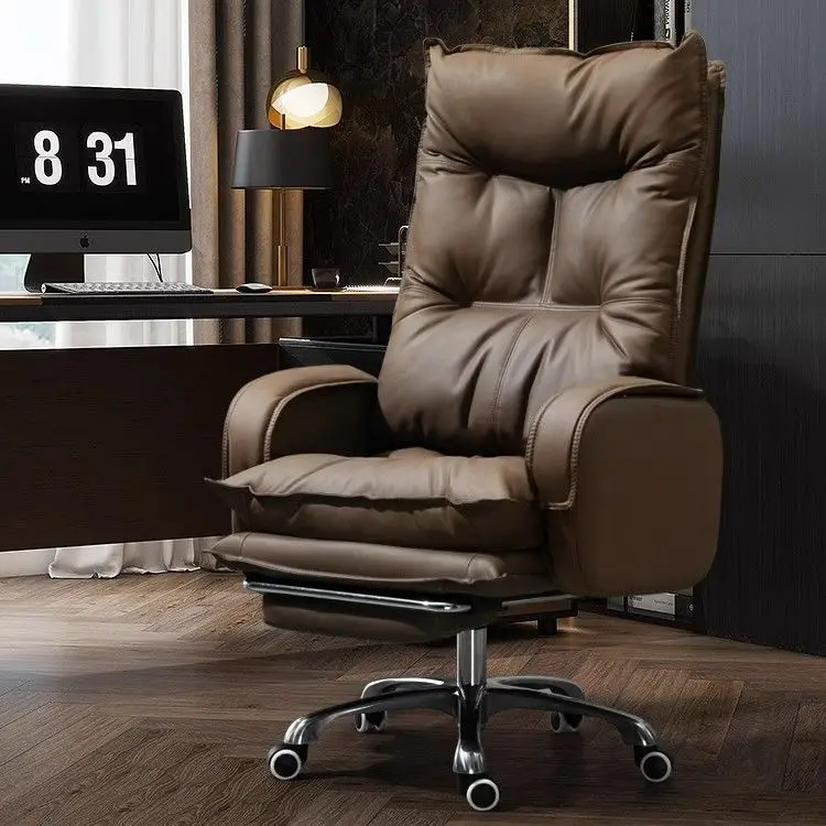 Wholesale Boss Chair Computer Ergonomic Chair Sitting Comfortably Backrest Executive Office Swivel Sofa Chair
