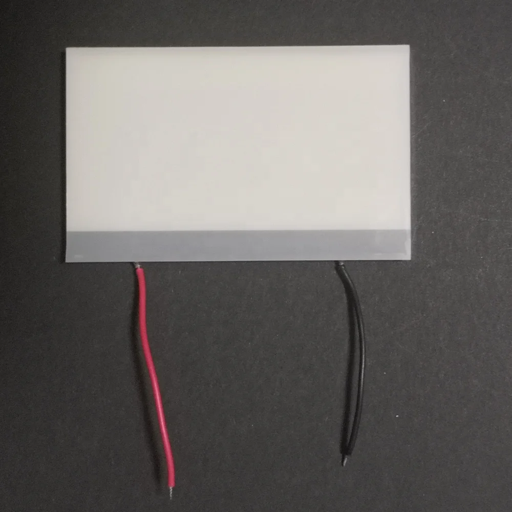 Custom size and shape white color led light backlight guide panel