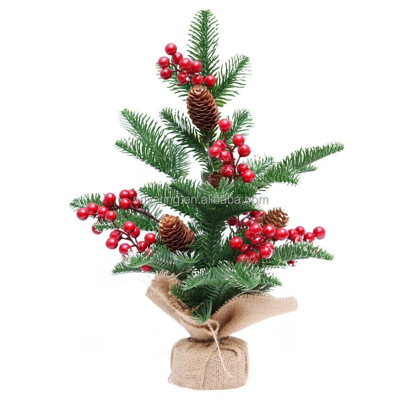 #YT- T001 Mini table Christmas tree bonsai tree 40cm small Christmas tree ornaments decoration in stock