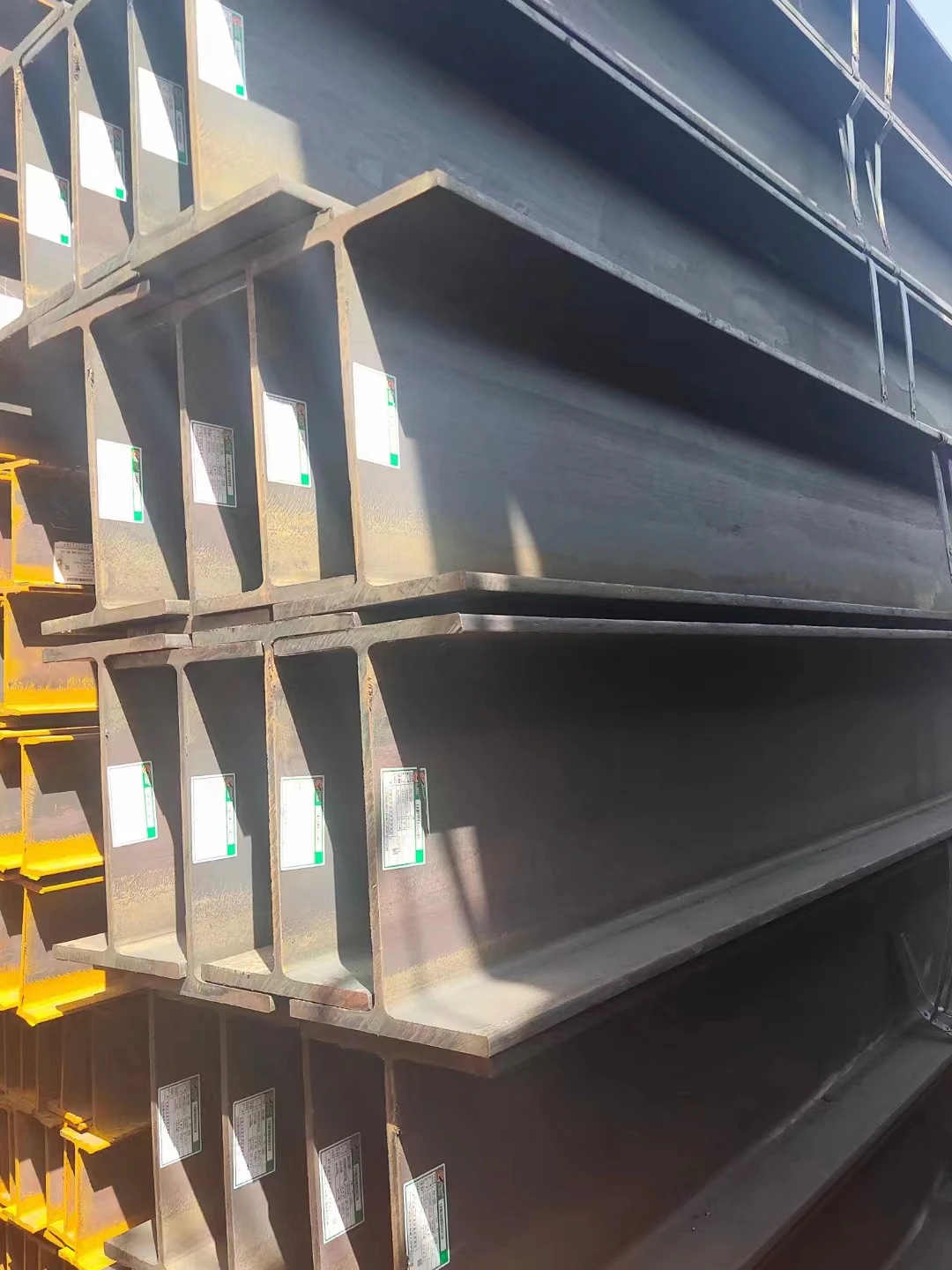 Профили из мягкой углеродистой стали профиль H-формы I Секция ASTM горячекатаная конструкция A36 Ss400 Q235B Q345b S235jr S355 H
