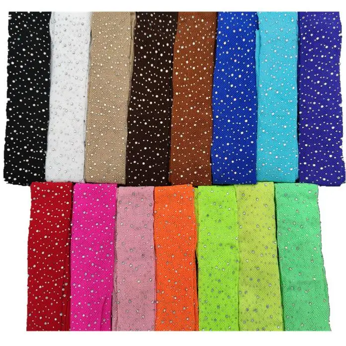 High-elastic kids girl tights cheap color drill decor children fishnet pantyhose wholesale