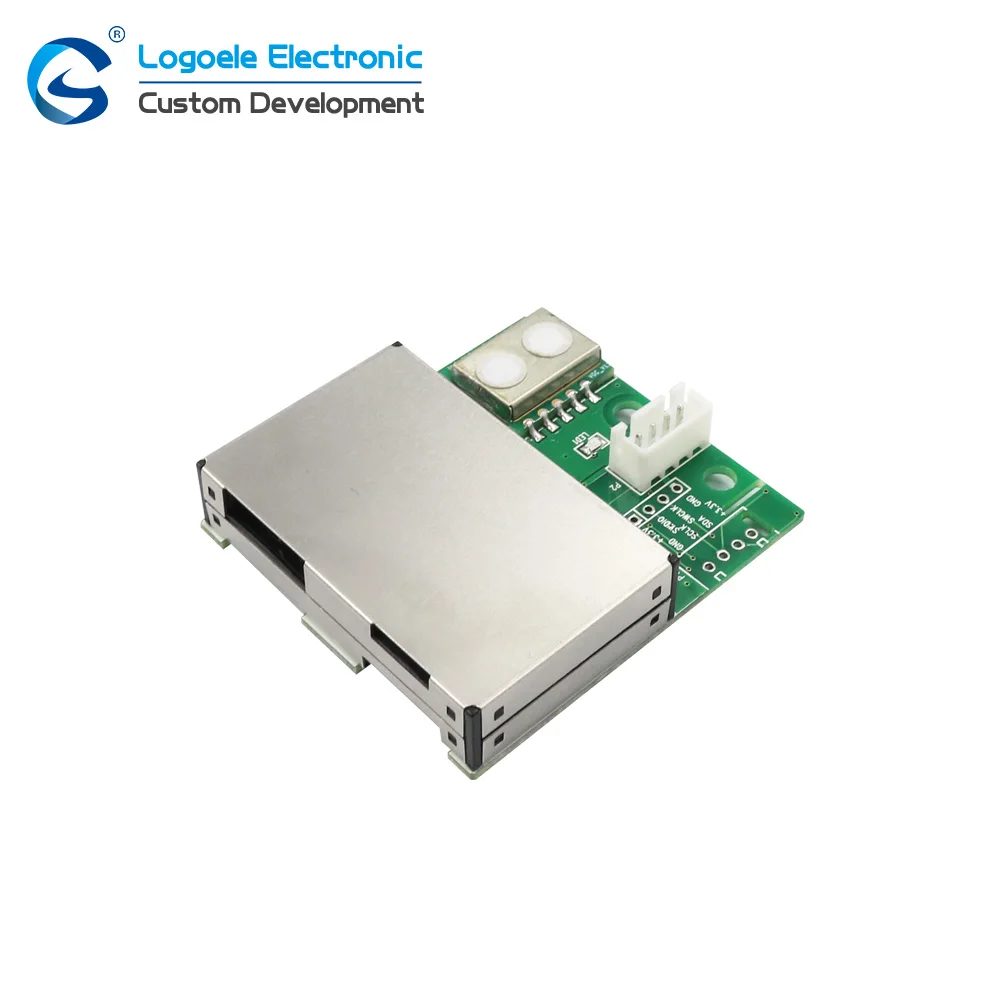  Indoor Air Monitoring CH2O Humidity And Temperature Monitor Formaldehyde CO2 TVOC Gas Quality