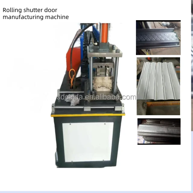 Сертифицированный рулонный дверной станок металлический затвор рулонной машины