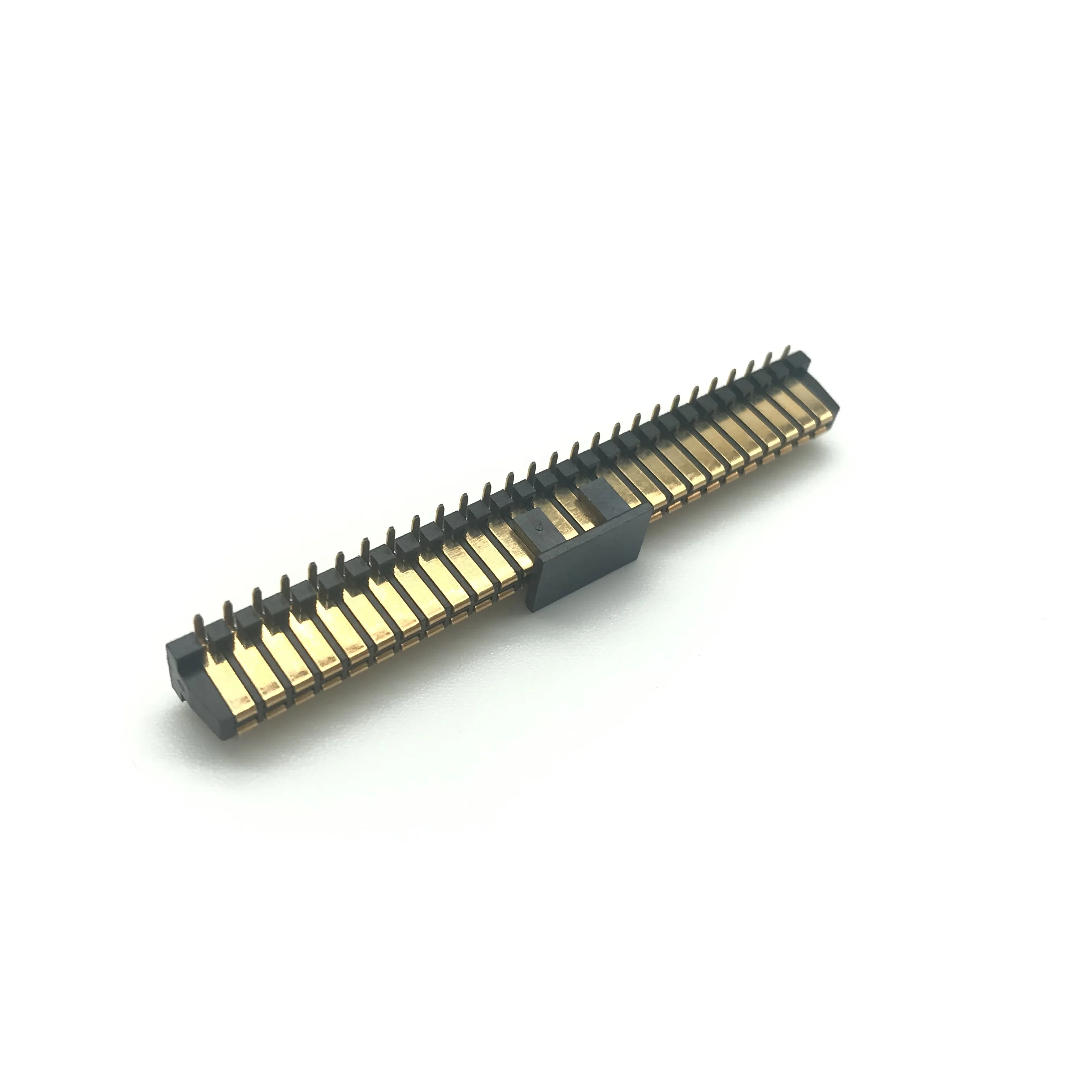 double row slot H6.0 W8.3 with cover electronic Card Edge Connector on PCB Connector