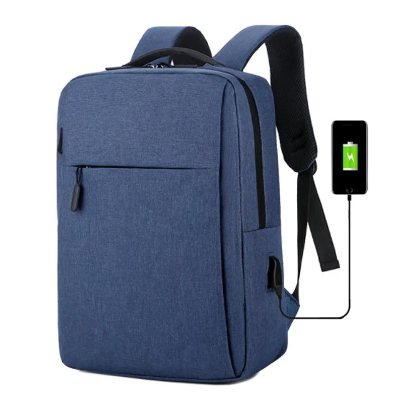 RTS Stock School Bag Custom Logo Travel Business Backpack Usb Charging Laptop Bag Backpack For Men