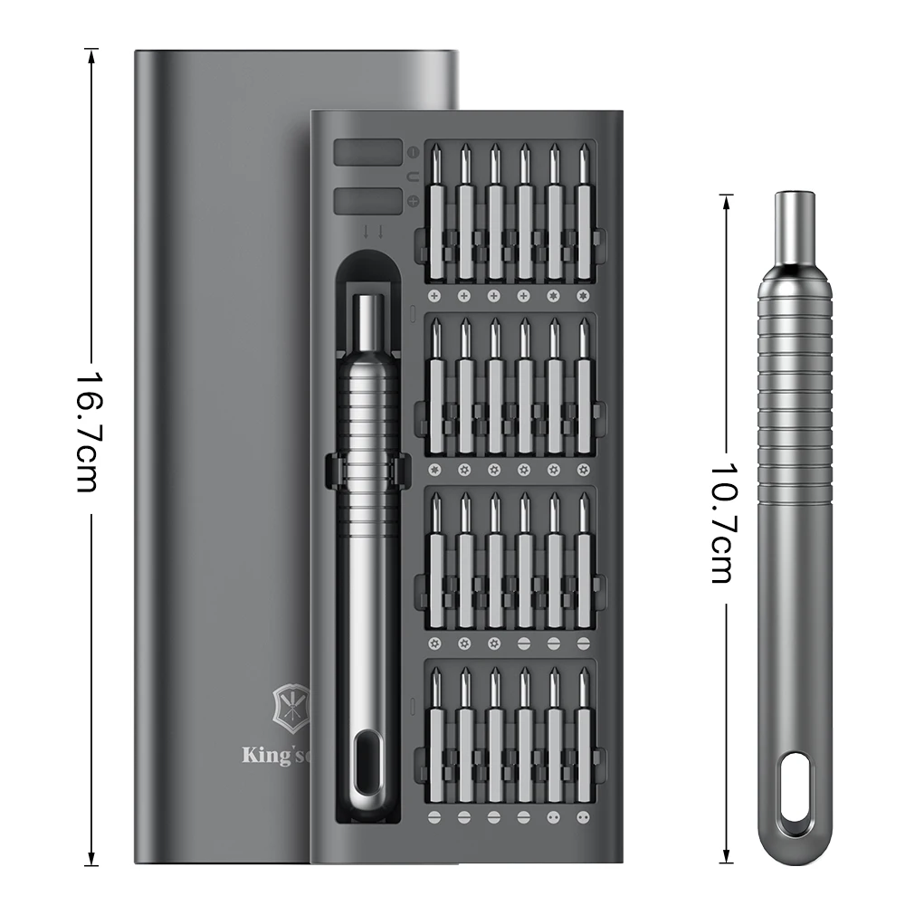Precision Screwdriver Set Screwdriver Kit 51 in 1 Tools Repair Kit with T5 T6 Torx Screwdriver Set for Phone Watch Laptop DIY