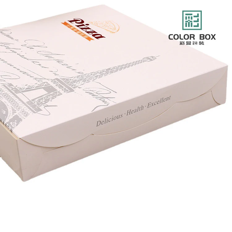 Order pizza delivery food handle box special cardboard box folding packaging PIZZA baking box