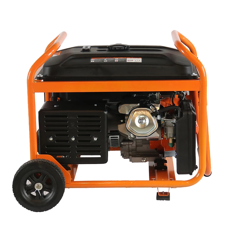 Construction Use 5kva Generator Heavy-Duty 5KW Open Frame Gasoline Generator with Air-Cooled Engine