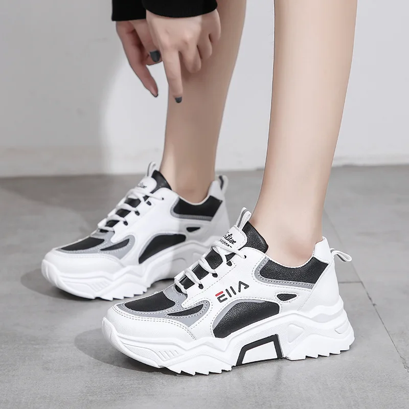 
Jinjiang factory Pu upper women sneakers women tennis shoes women shoes 