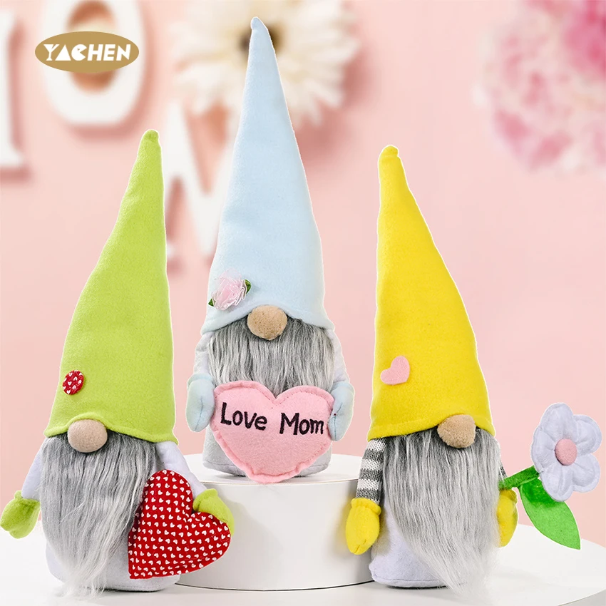 Плюшевая кукла YACHEN на день матери, гномы, Высококачественная тканевая кукла для вечеринки, милые красочные украшения для вечеринки