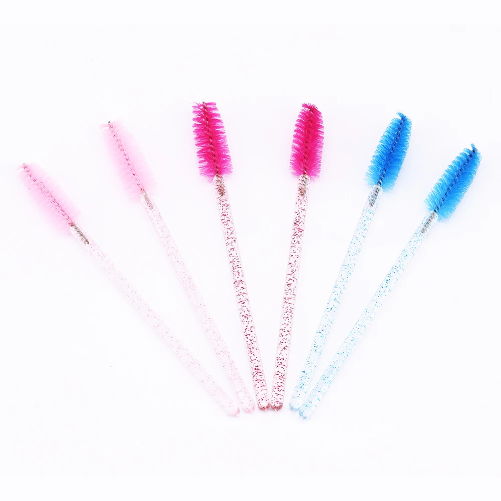 Wholesale disposable plastic eyelash brush Mascara Wand Applicator Extension Eyelash Brush