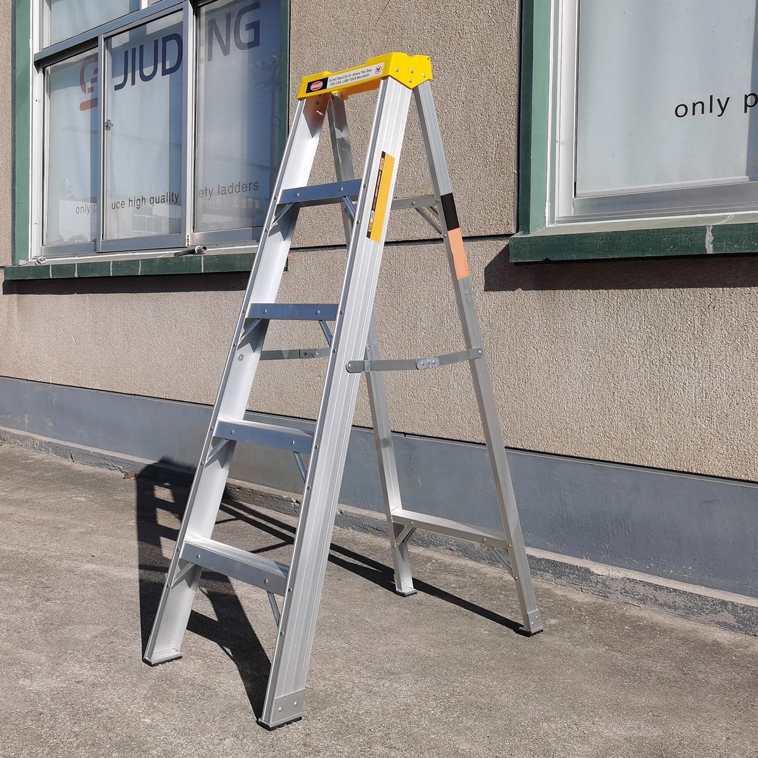 2024 A Type 1.4mm Thickness Household Folding Herringbone Aluminum Step Ladder