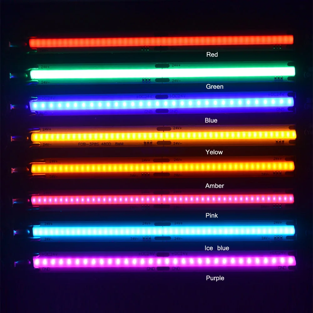 Banqcn RGBIC Digital Pixel LED COB Strip DC 12V/24V 480D 720D Lights for Smart