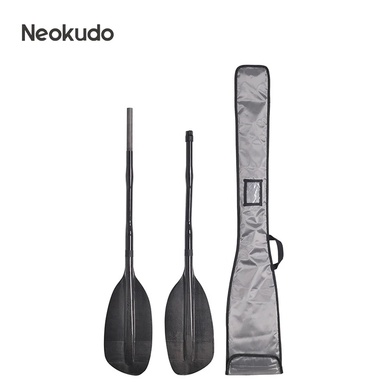 2 Piece Kevla Werner Plastic Stainless Leaf paddling ergo Carbon Fiber shaft blade bent Wing Sea Canoe Kayak Rafing Yoga Paddle