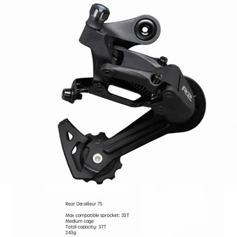 Wholesale 7/8/9/10 Speed Black 21 Speed Bicycle Rear Derailleur For MTB Mountain Bikes