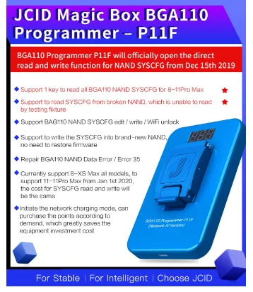 IP Magico Box 2th Nand HDD Programmer Upgrade IP BOX 2th NAND IC Chip Removal Read Write  for iPhone for ipad NAND Error Repair